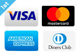 visa mastercard american express dinner club